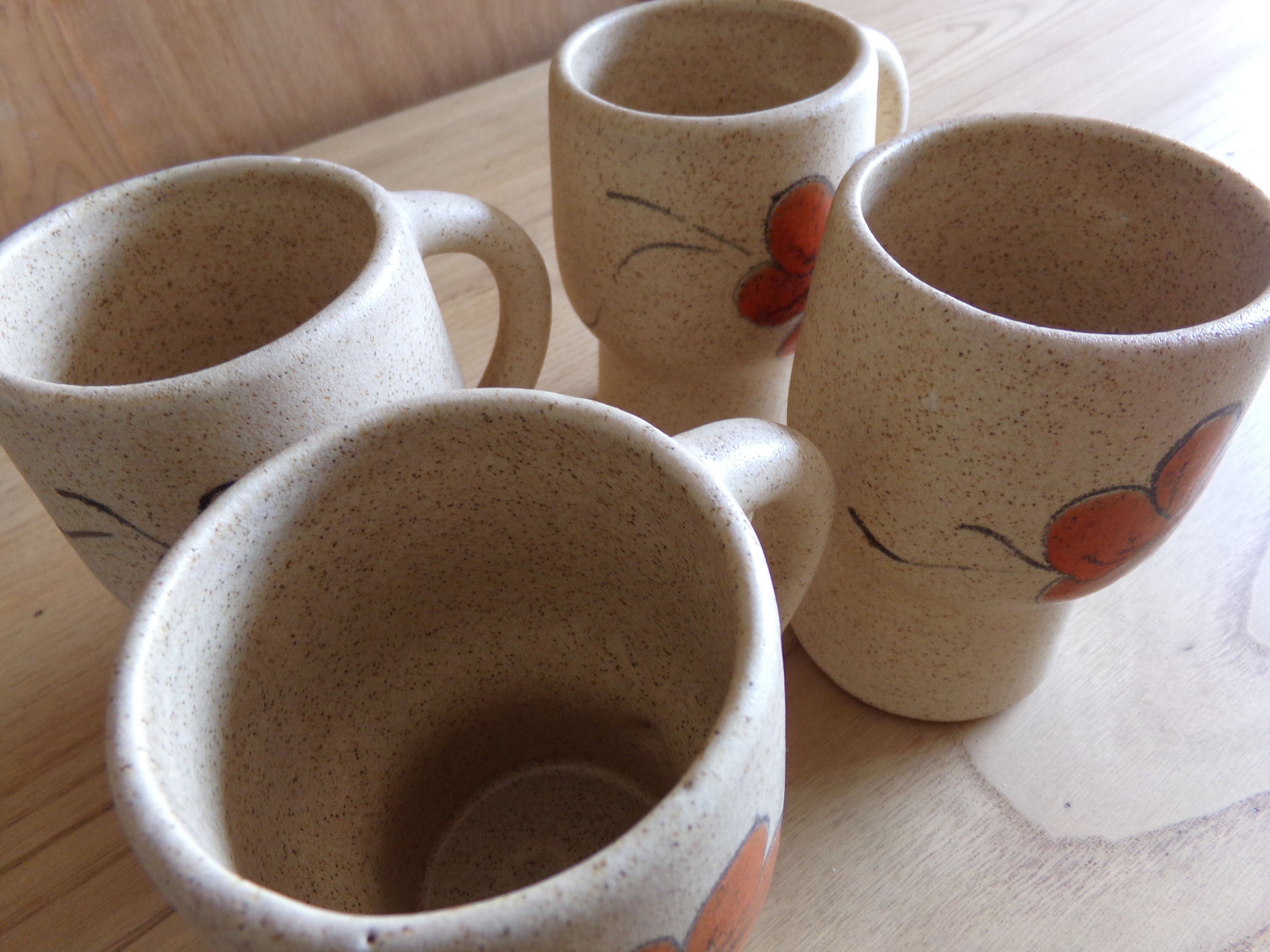 4 mazagrans in sandstones