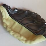 Cut empty-pockets ceramic two-tone atelier cerenne in vallauris 50s