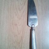 silver plated metal pie server circa 1900
