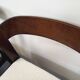 Set of 6 vintage Italian sleigh chairs by Mario Sabot
