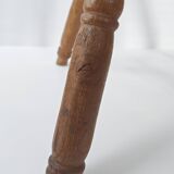 Vintage brutalist stool 1950