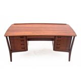 Teak Desk, designed by Svend Aage Madsen for H.P. Hansen, Denmark, 1960s