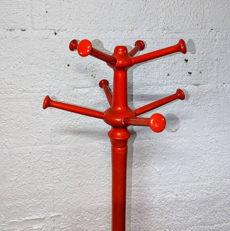 Vintage parrot coat rack