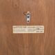 Deknudt classic hall mirror 1980s belgium