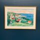 Original Swedish Oil On Panel – “Coastline” By John Hedman – Dated 1973 – Vintage & Framed – 71 × 52 Cm (28" × 20.5")