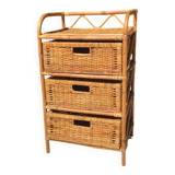 Commode rotin
