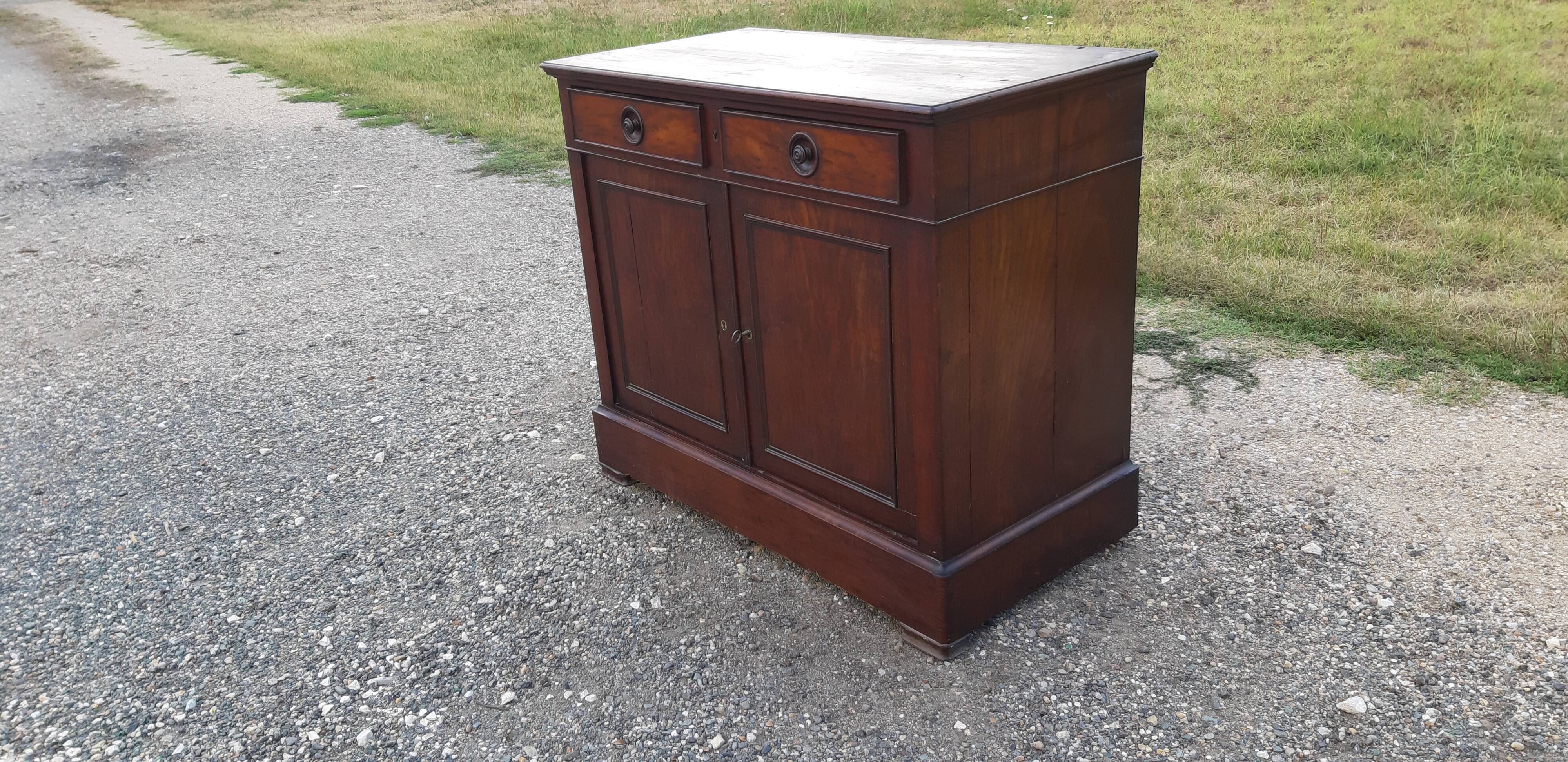 Parisian walnut buffet