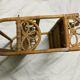 Vintage shelf in rattan