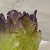 Vase pate de verre Daum