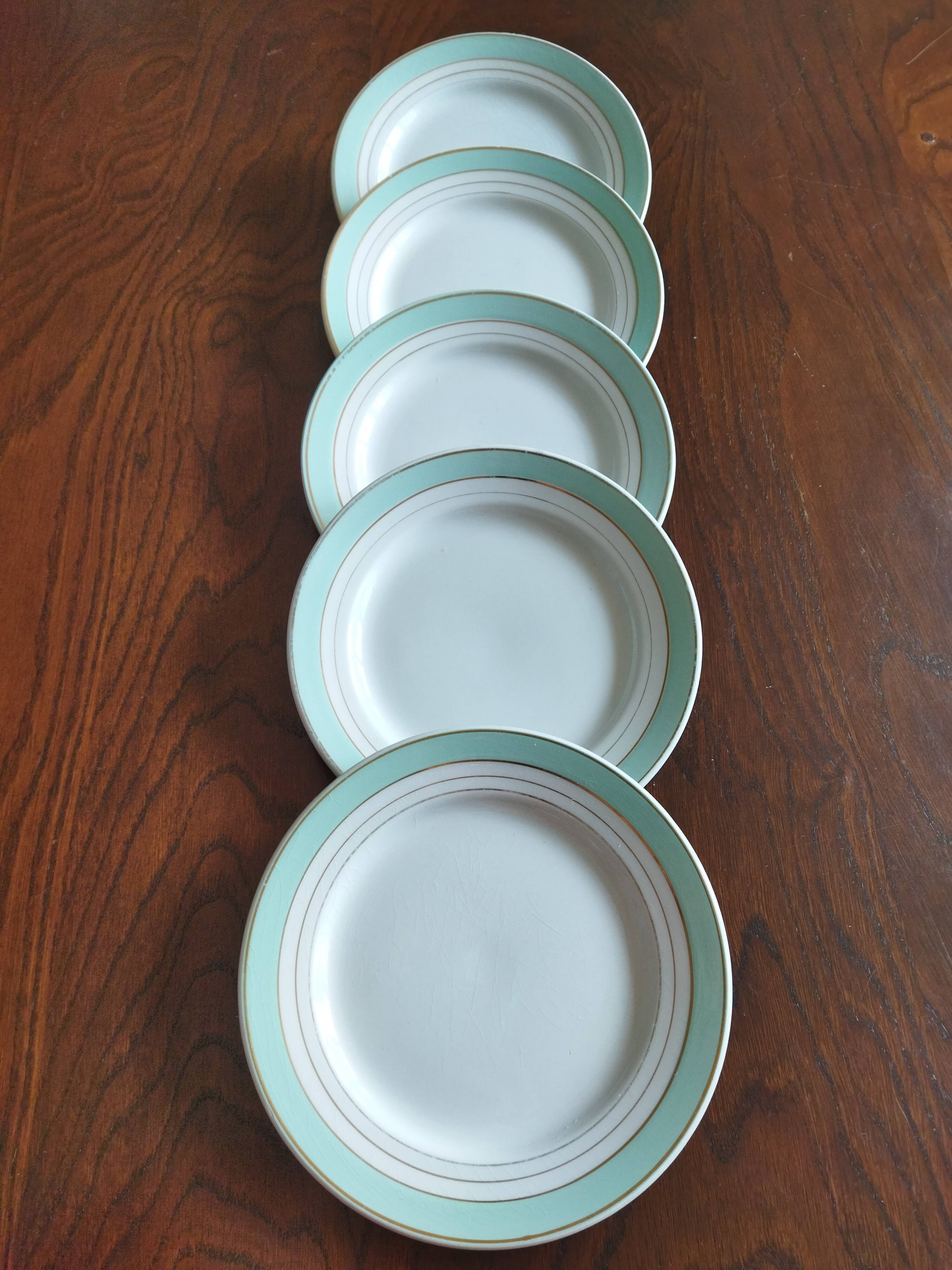 5 Lunéville dessert plates