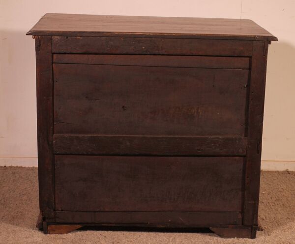 commode anglaise en chêne début 18° siècle