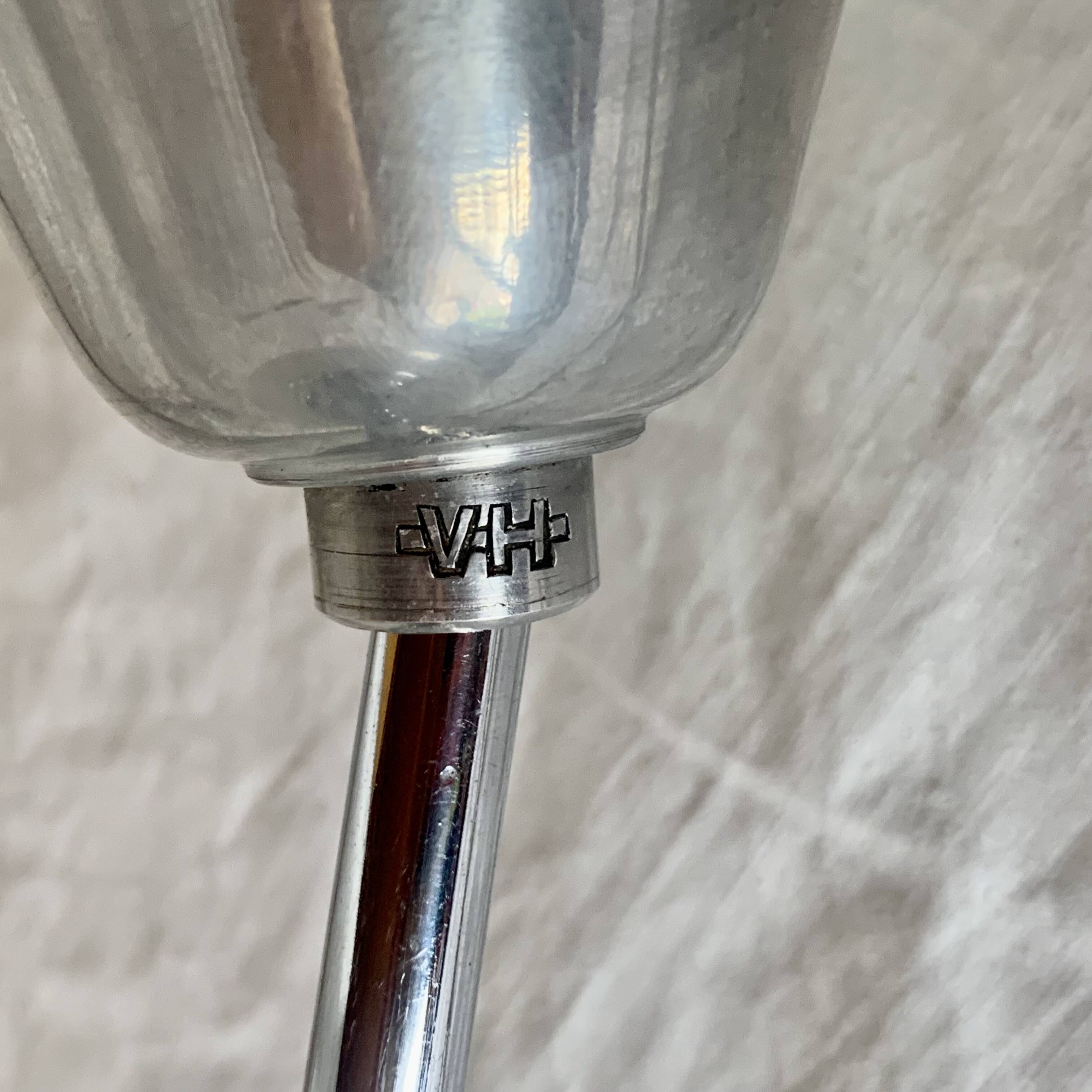 Art Deco pendant light in white opaline