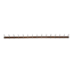 Scandinavian pine coat rack, Sweden, 1960