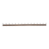 Scandinavian pine coat rack, Sweden, 1960