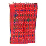 Tapis Marocain Boujad rouge - 145 x 226 cm