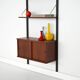 Teak shelving unit, Danish design, 1960s, production: Denmark