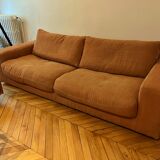 Linen stonewashed sofa, Skander, Am.pm