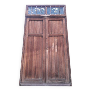 Porte double d’entrée