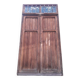Double entrance door 227x142.2cm oak multi-point lock and frame