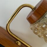 Bubble glass wall lamp, 60s