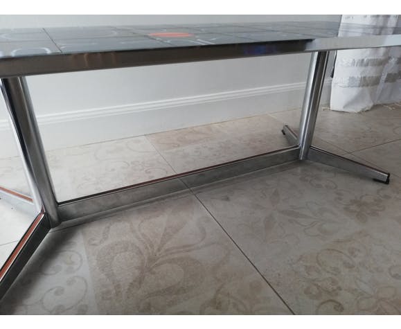 Ceramic coffee table 70s