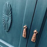 Art deco glass buffet