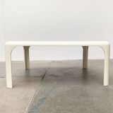 Demetrio lounge coffee table from the Italian space age of the mid-century by Vico Magistretti for Artemide.