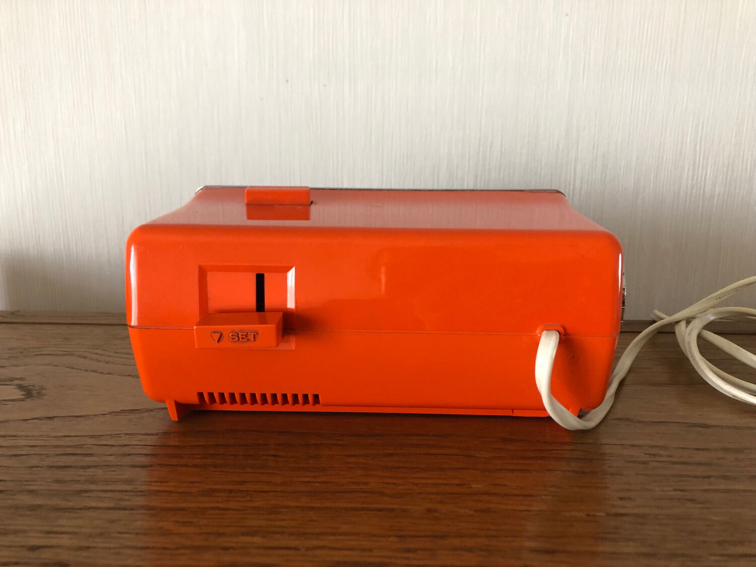 Vintage alarm clock 70s