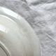 Hollow ironstone dish with blue Japanese decor