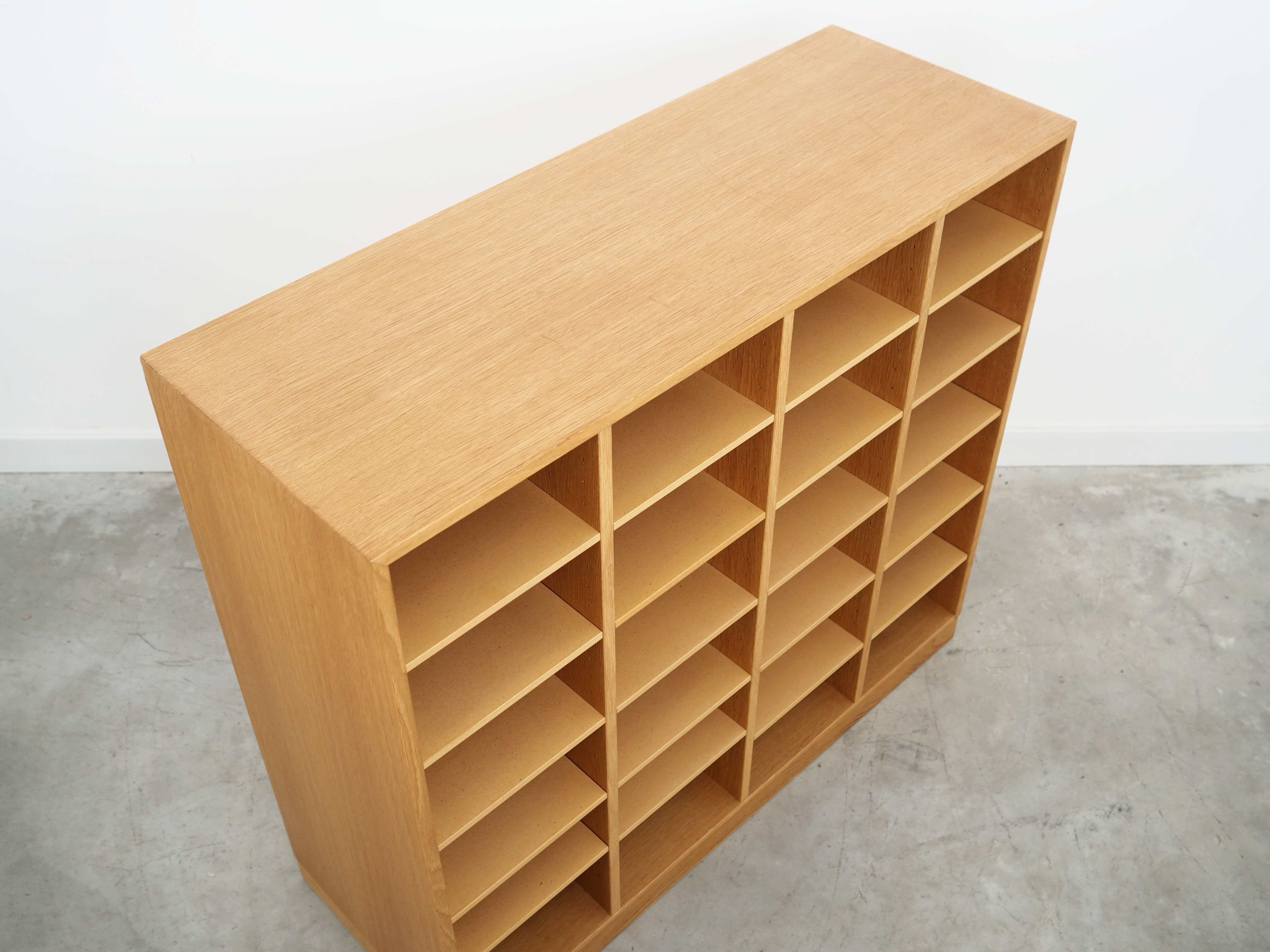 Ash bookcase, Danish design, 1960s, manufactured by SKM