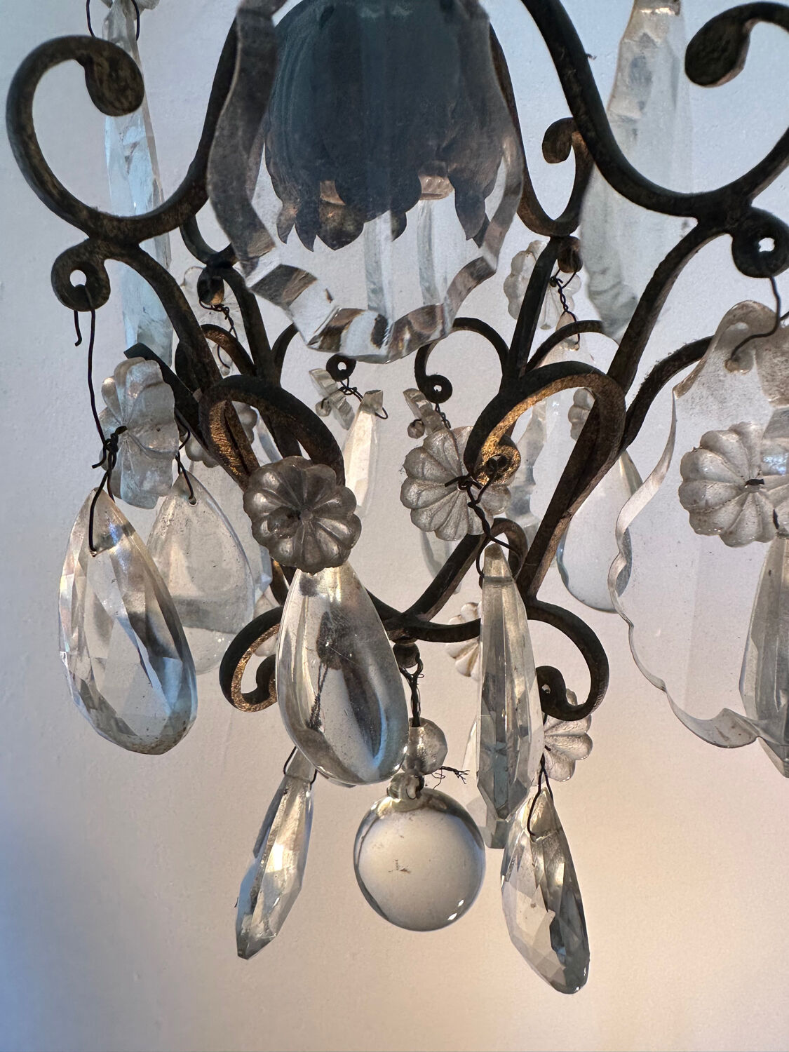 Chandelier in Pampilles Louis XV style