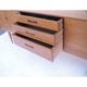 Long Scandinavian vintage sideboard Nathan