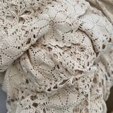 Crochet bed cover