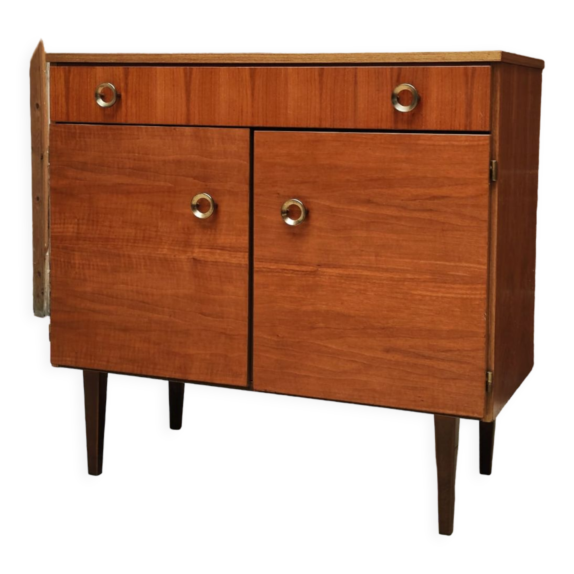 Mid century shoe cabinet | vintage - sidetable