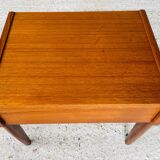 Vintage Scandinavian teak bedside table circa 1960's