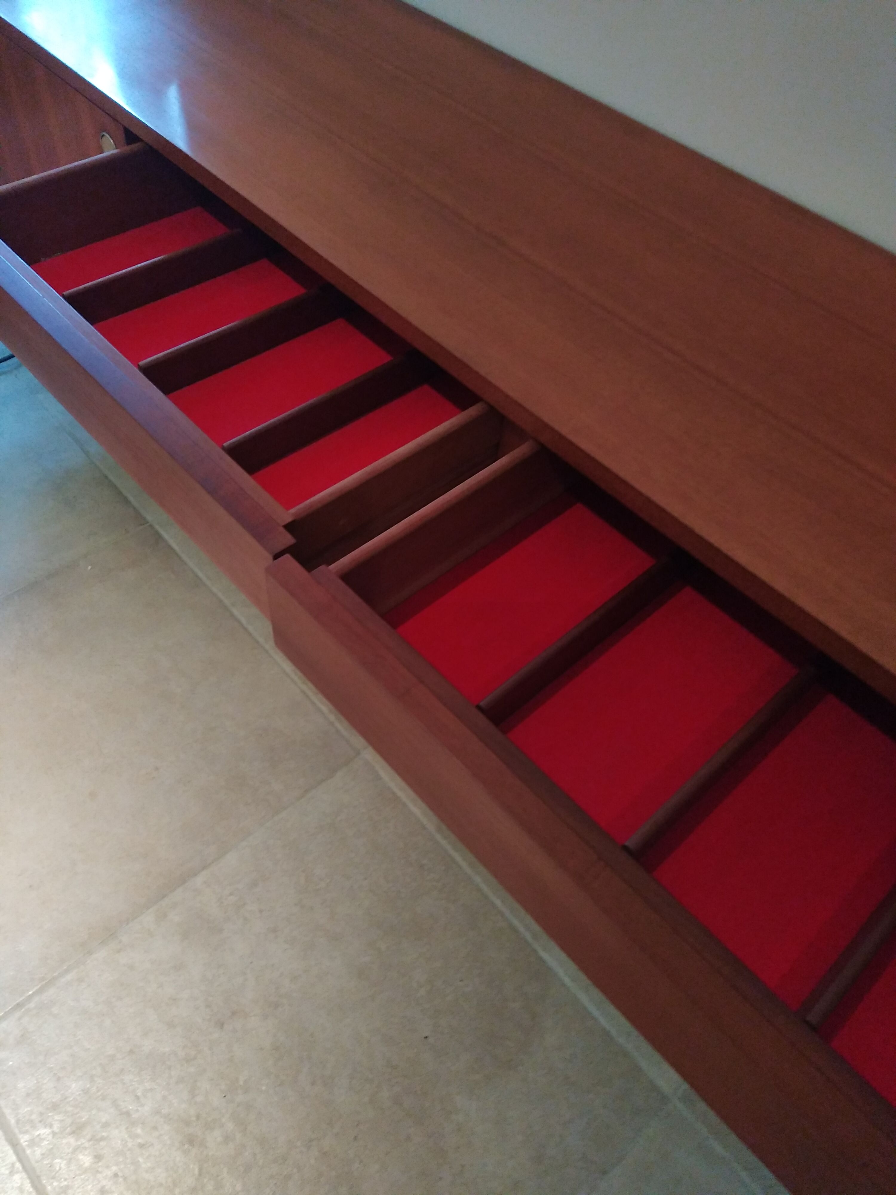 Louis Paolozzi mahogany sideboard