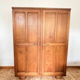 Parisian cabinet in removable raw wood