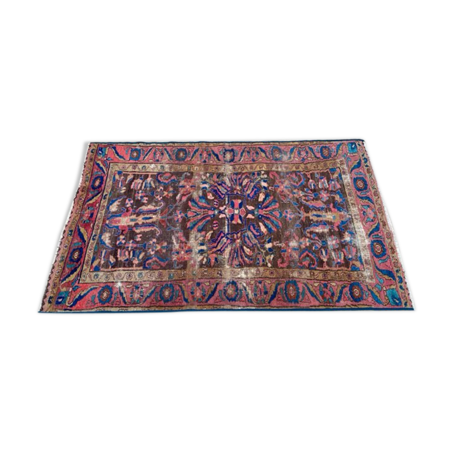 Oriental art deco carpet 123cm x 200cm