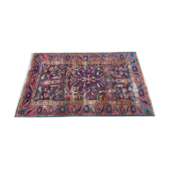 Oriental art deco carpet 123cm x 200cm