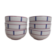 Basque decoration porcelain bowls