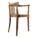 Antique Art Nouveau oak armchair, Austria or Germany circa 1910