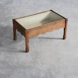 Brutalist planter | plant stand | 1960s | Danish