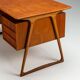 Svend Age Madsen freestanding desk in teak H.P. Hansen Denmark 1960