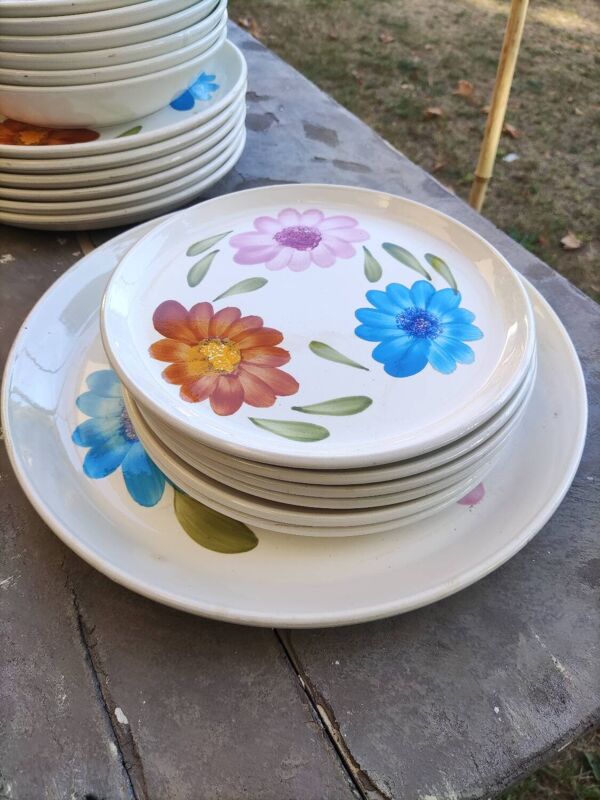 Service de table modèle Aster- Digoin Sarreguemines