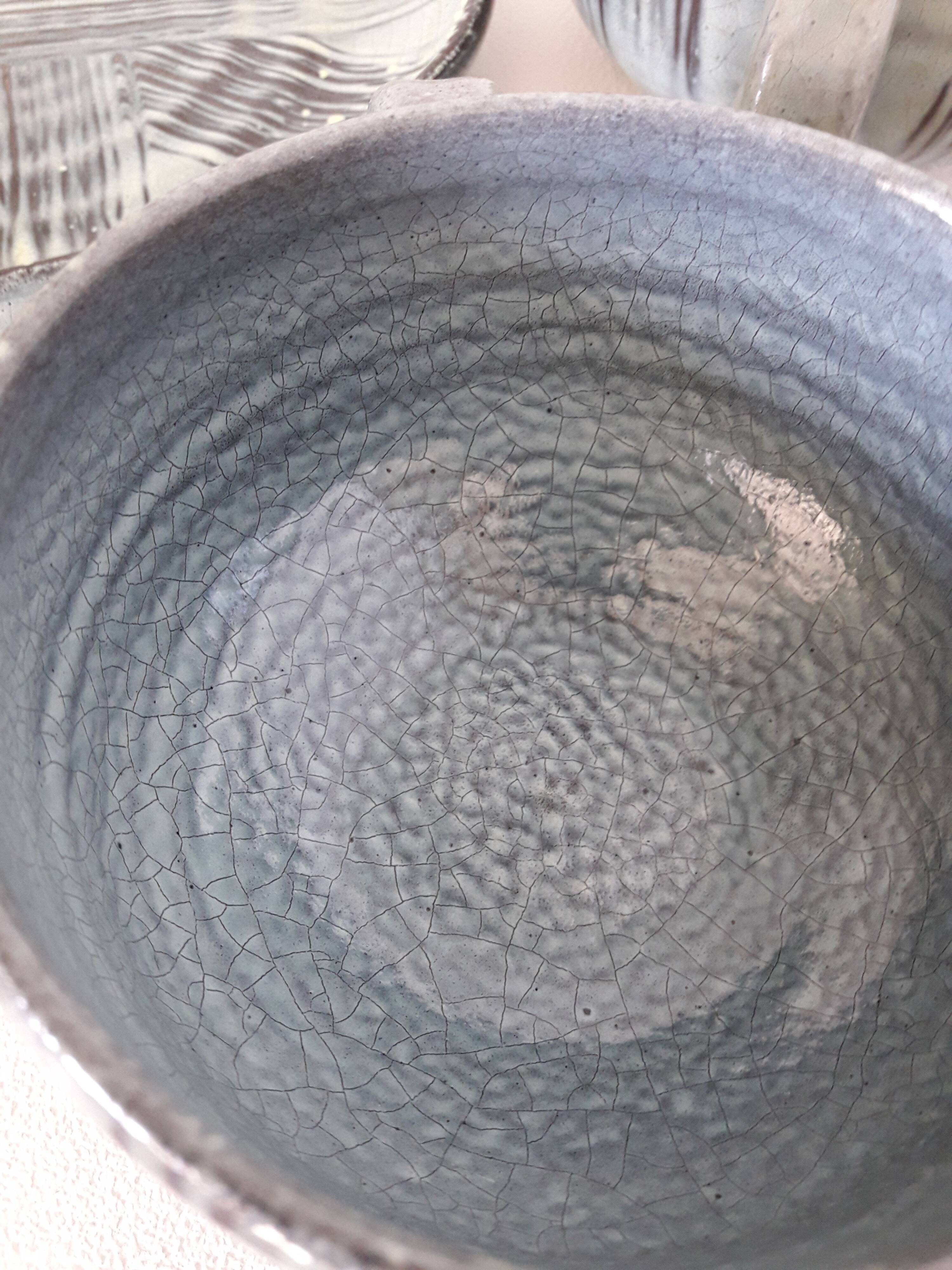 Pair of ceramic lunches Accolay 50s