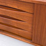 Vintage Sideboard in Teak with Drawers and Sliding Doors, 1960s