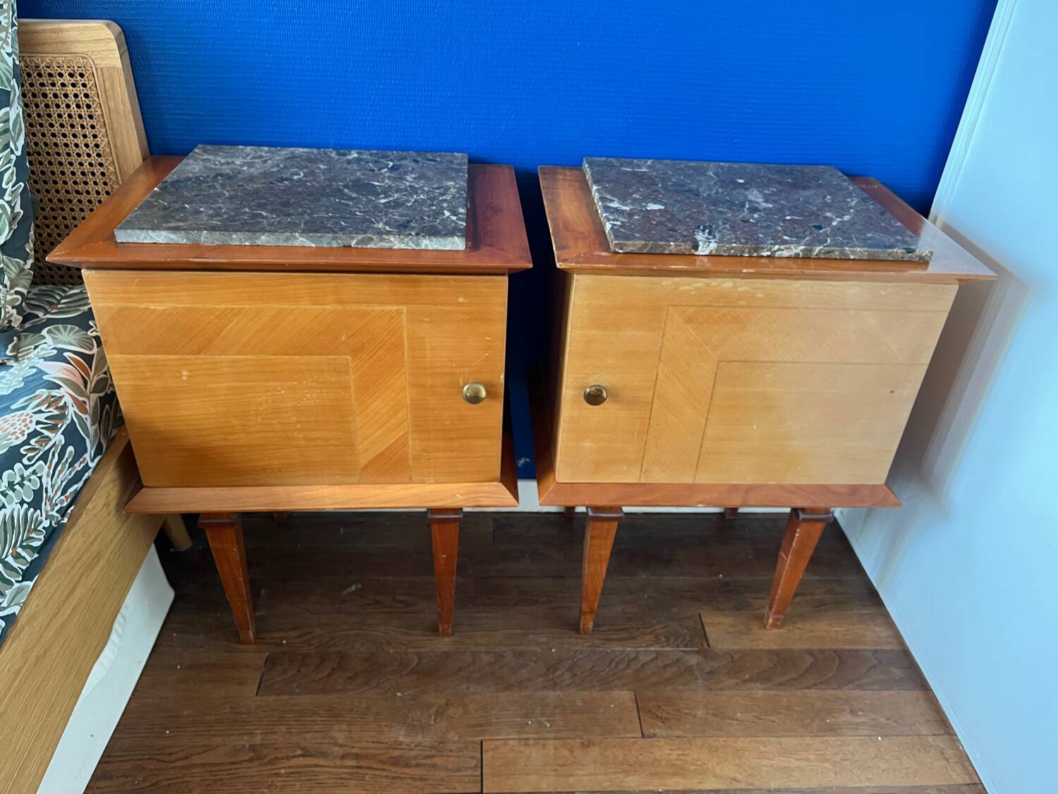 Vintage bedside tables