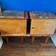 Vintage bedside tables