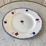 Round dish digoin sarreguemines model "mary lou" 40s