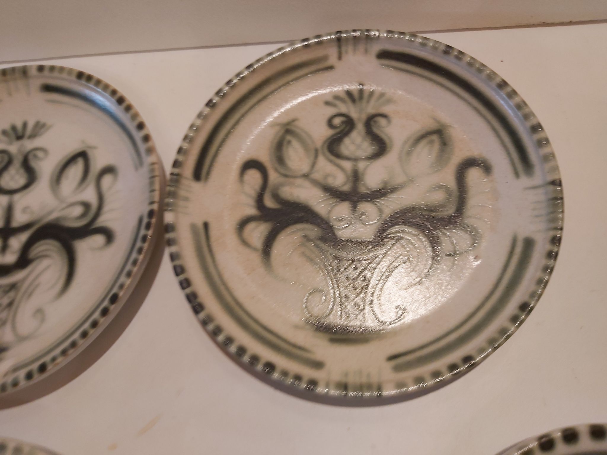 Duo tasses assiettes à gâteaux Kéraluc Quimper